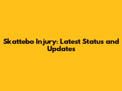 Skattebo Injury: Latest Status and Updates